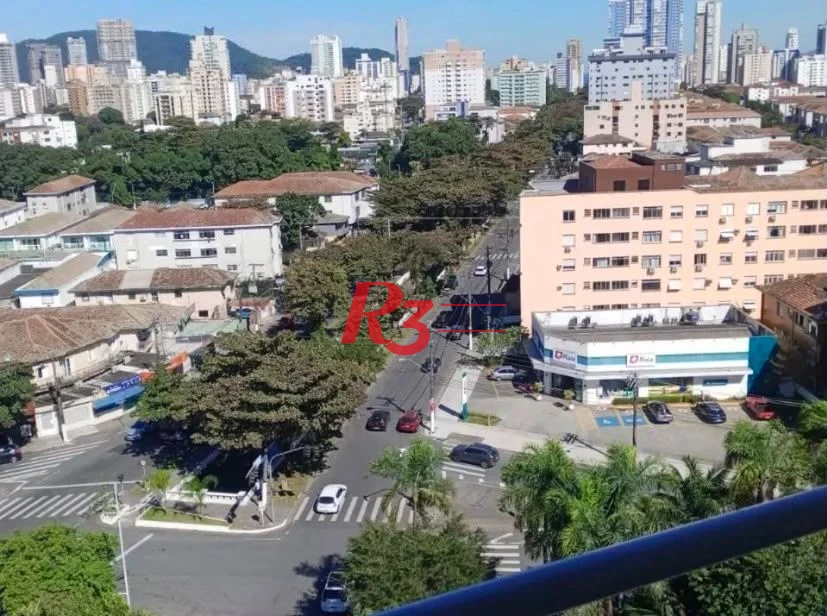 Apartamento com 2 dormitórios à venda, 75 m² por R$ 600.000,00 - Aparecida - Santos/SP