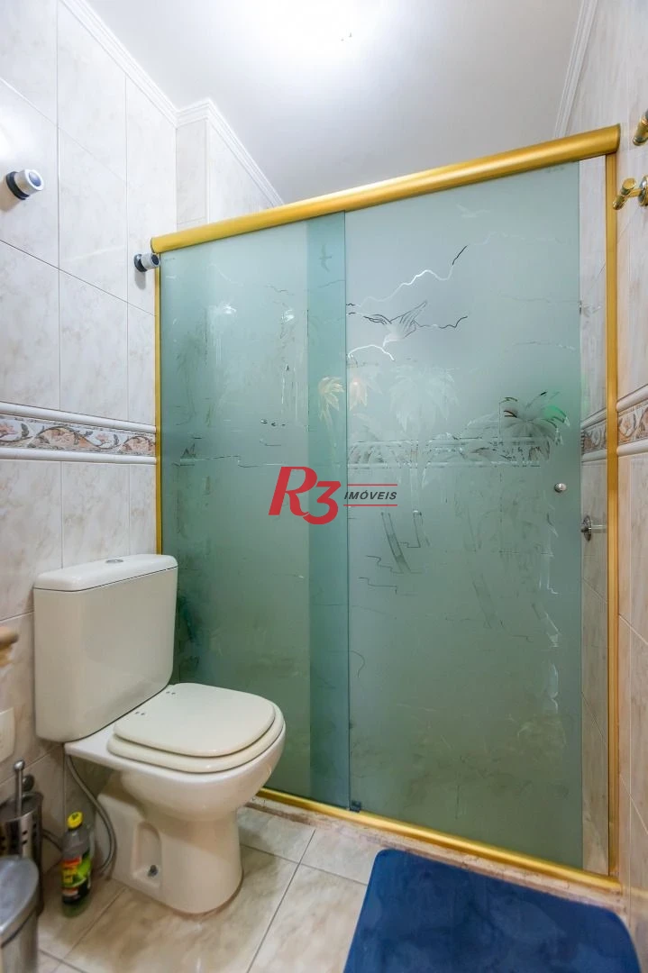 Apartamento com 2 dormitórios à venda, 173 m² por R$ 1.650.000,00 - Embaré - Santos/SP