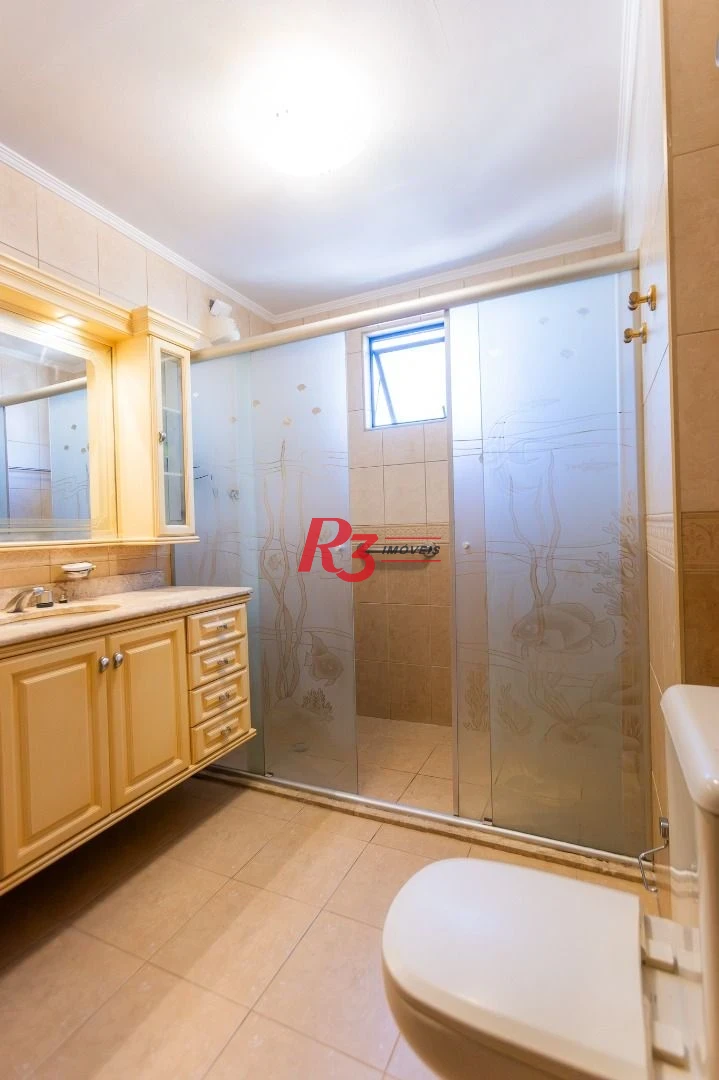 Apartamento com 2 dormitórios à venda, 173 m² por R$ 1.650.000,00 - Embaré - Santos/SP