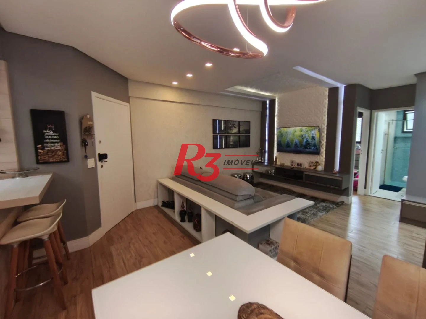 Apartamento com 2 dormitórios à venda, 82 m² por R$ 700.000,00 - Itararé - São Vicente/SP