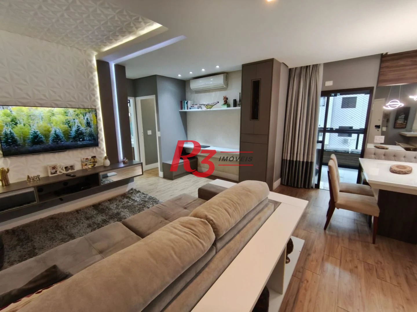 Apartamento com 2 dormitórios à venda, 82 m² por R$ 700.000,00 - Itararé - São Vicente/SP