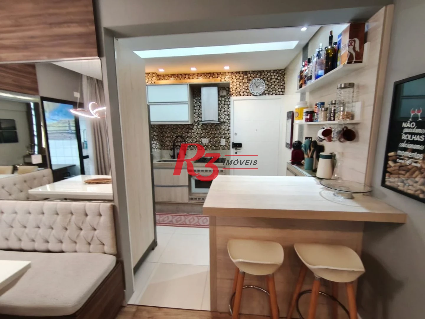 Apartamento com 2 dormitórios à venda, 82 m² por R$ 700.000,00 - Itararé - São Vicente/SP