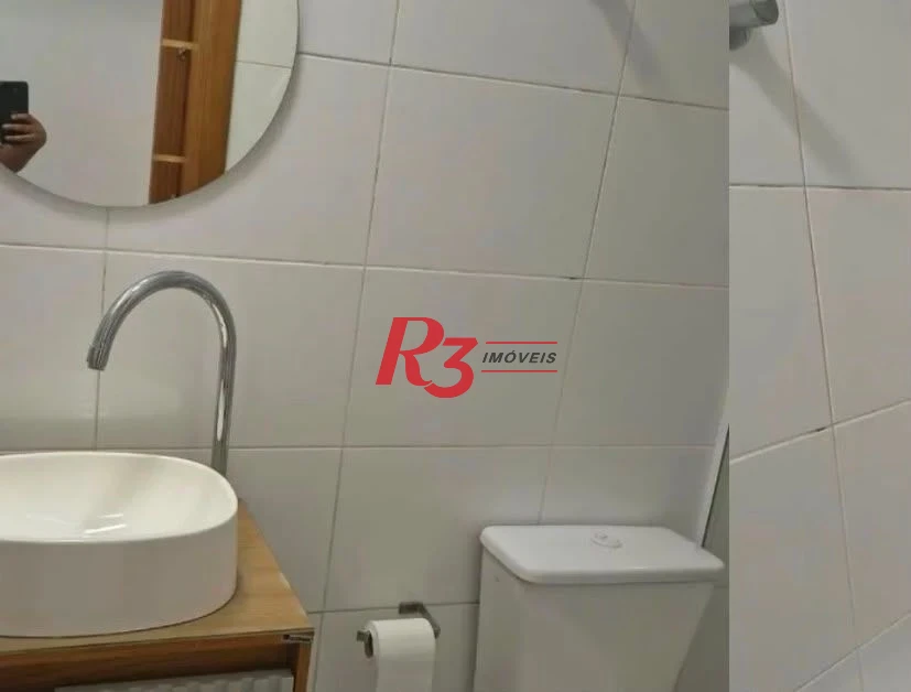 Apartamento com 2 dormitórios à venda, 72 m² por R$ 605.000,00 - Macuco - Santos/SP