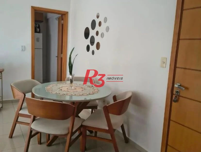 Apartamento com 2 dormitórios à venda, 72 m² por R$ 605.000,00 - Macuco - Santos/SP