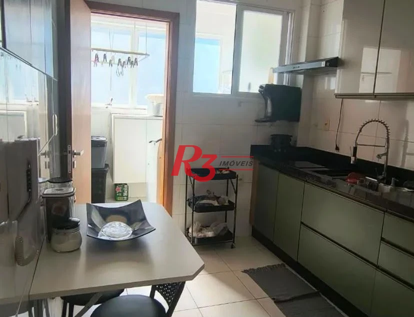 Apartamento com 2 dormitórios à venda, 72 m² por R$ 605.000,00 - Macuco - Santos/SP
