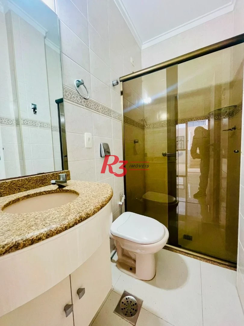 Cobertura com 3 dormitórios à venda, 175 m² por R$ 2.000.000,00 - Pompéia - Santos/SP
