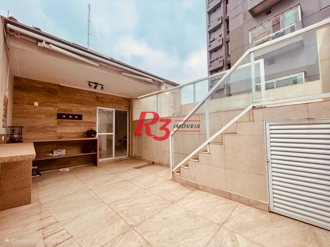 Cobertura com 3 dormitórios à venda, 175 m² por R$ 2.000.000,00 - Pompéia - Santos/SP