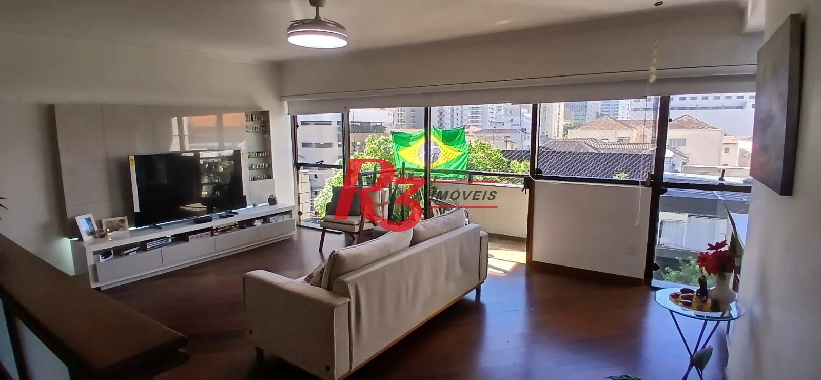 Apartamento com 3 dormitórios à venda, 155 m² por R$ 1.280.000,00 - Gonzaga - Santos/SP