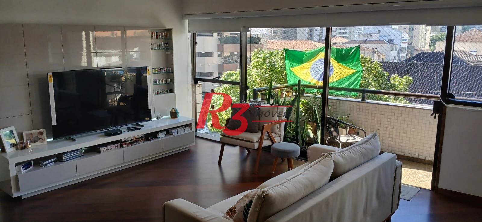 Apartamento com 3 dormitórios à venda, 155 m² por R$ 1.280.000,00 - Gonzaga - Santos/SP