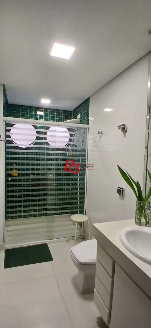 Apartamento com 3 dormitórios à venda, 155 m² por R$ 1.280.000,00 - Gonzaga - Santos/SP