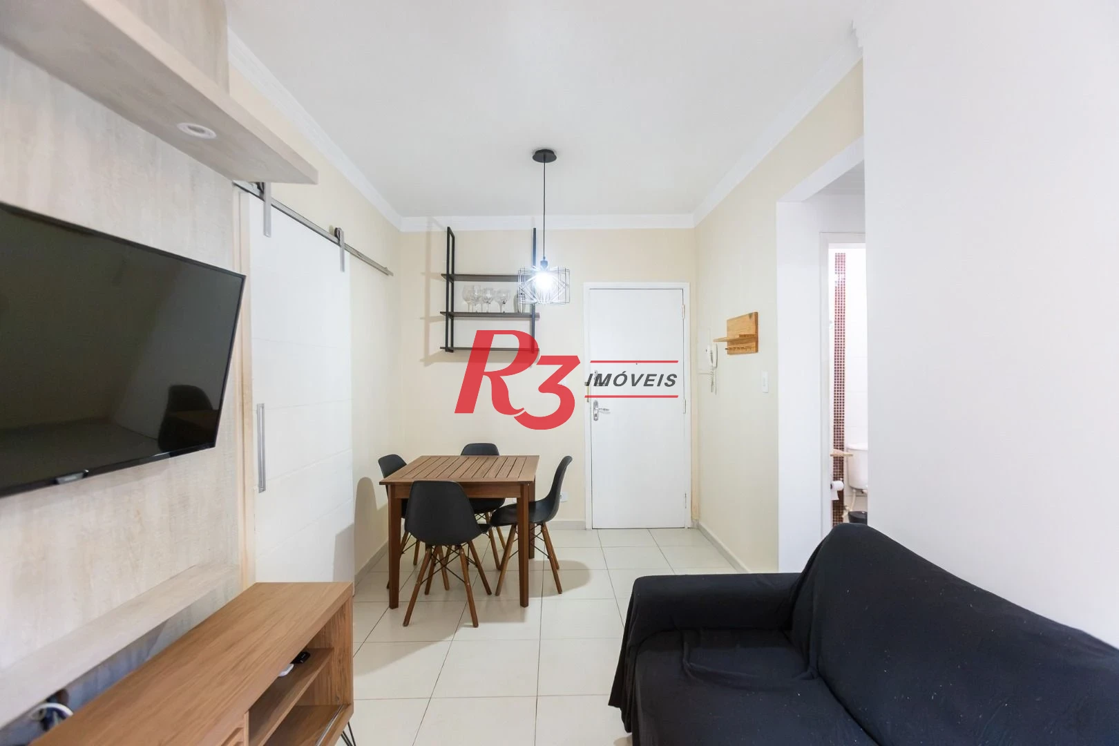 Apartamento com 1 dormitório à venda, 43 m² por R$ 430.000,00 - Aparecida - Santos/SP