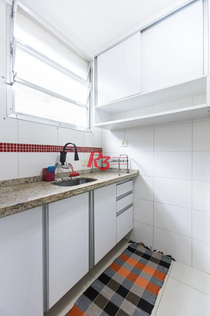 Apartamento com 1 dormitório à venda, 43 m² por R$ 430.000,00 - Aparecida - Santos/SP