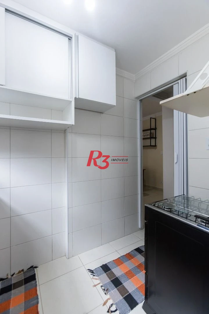 Apartamento com 1 dormitório à venda, 43 m² por R$ 430.000,00 - Aparecida - Santos/SP