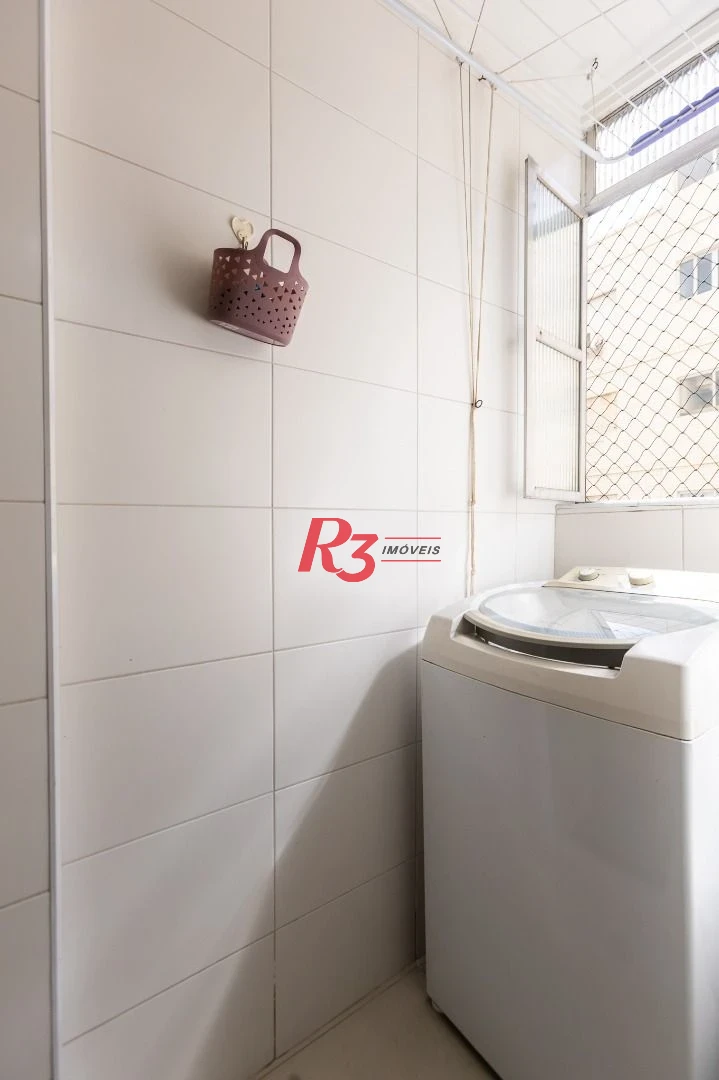 Apartamento com 1 dormitório à venda, 43 m² por R$ 430.000,00 - Aparecida - Santos/SP