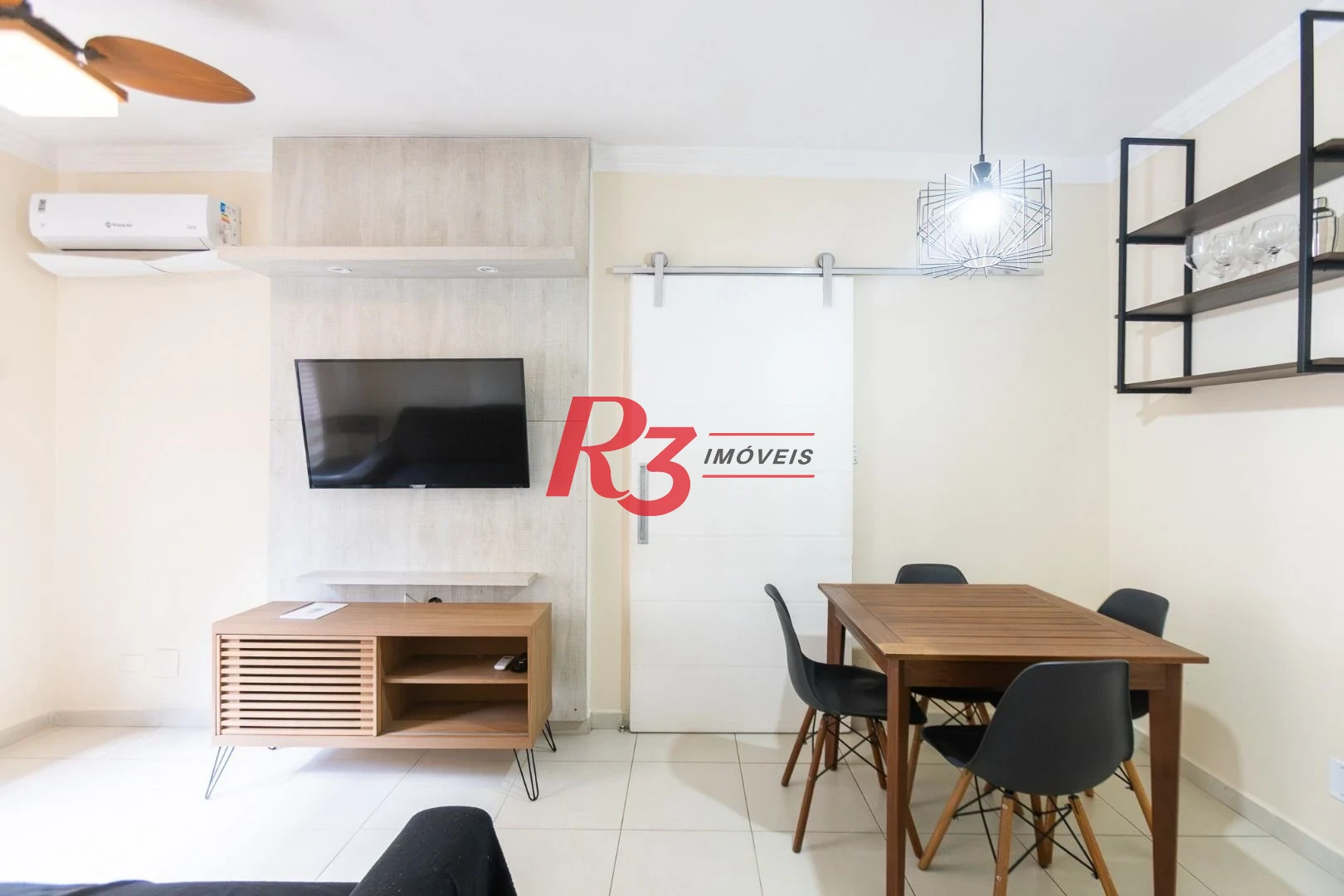 Apartamento com 1 dormitório à venda, 43 m² por R$ 430.000,00 - Aparecida - Santos/SP