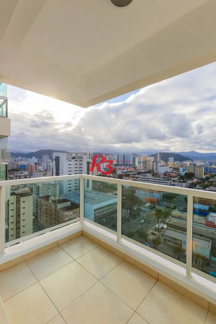 Apartamento com 1 dormitório para alugar, 47 m² por R$ 5.300,02/mês - Boqueirão - Santos/SP