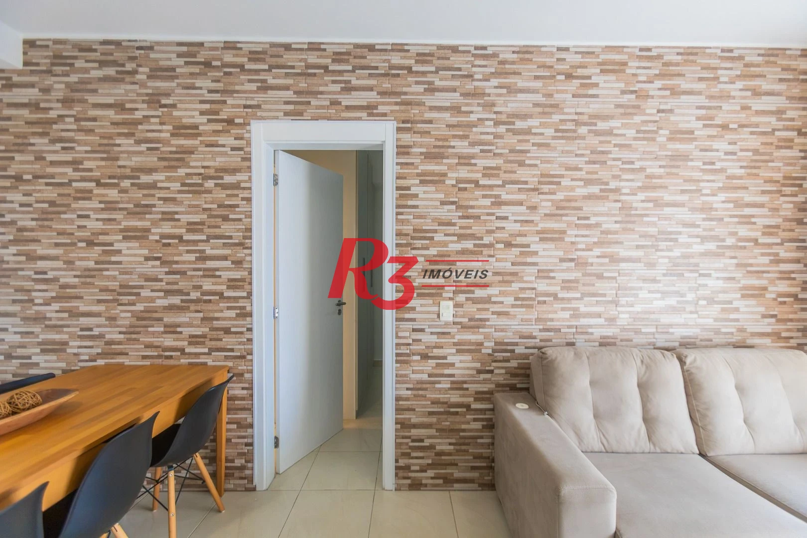 Apartamento com 1 dormitório para alugar, 47 m² por R$ 5.300,02/mês - Boqueirão - Santos/SP