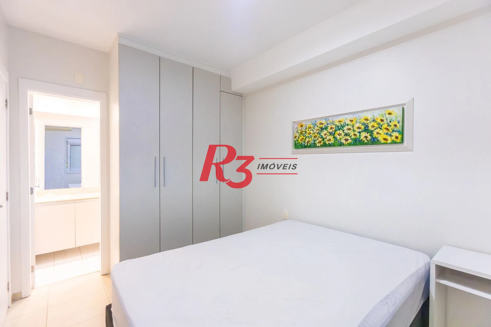 Apartamento com 1 dormitório para alugar, 47 m² por R$ 5.300,02/mês - Boqueirão - Santos/SP