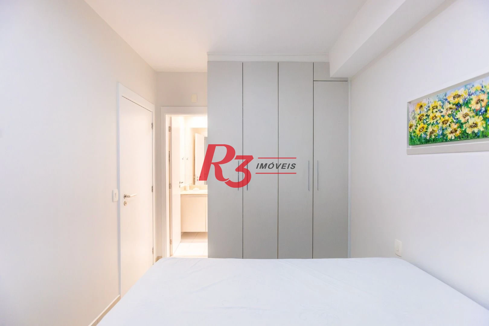Apartamento com 1 dormitório para alugar, 47 m² por R$ 5.300,02/mês - Boqueirão - Santos/SP