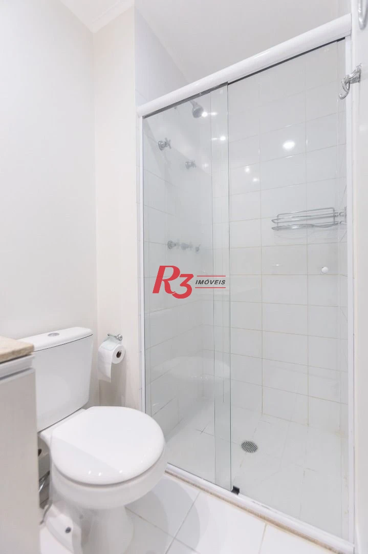 Apartamento com 1 dormitório para alugar, 47 m² por R$ 5.300,02/mês - Boqueirão - Santos/SP