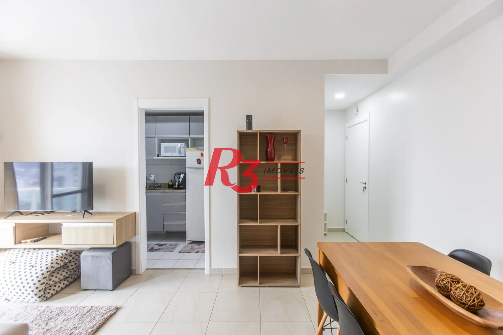 Apartamento com 1 dormitório para alugar, 47 m² por R$ 5.300,02/mês - Boqueirão - Santos/SP