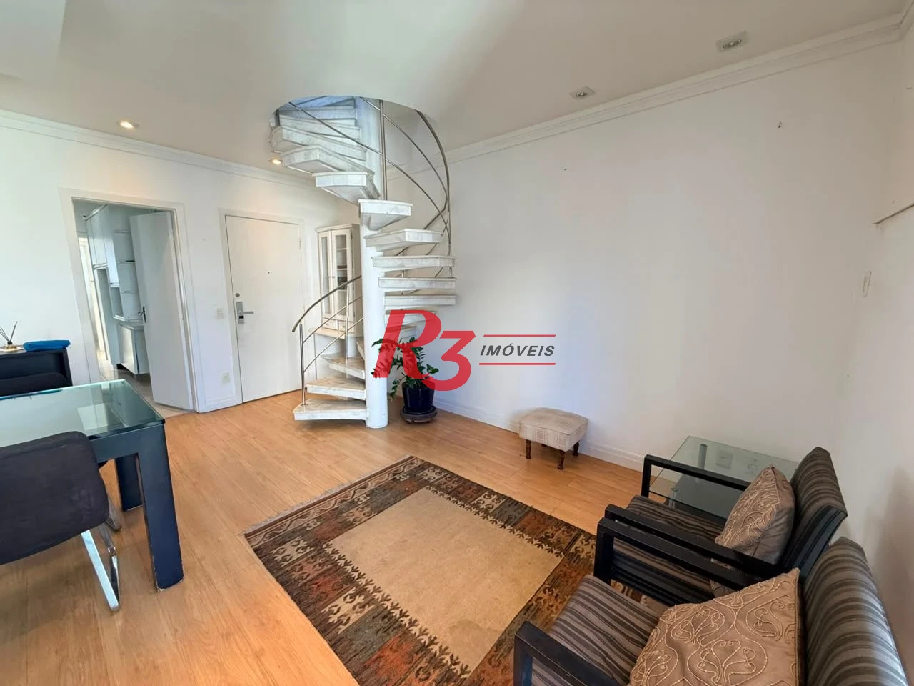 Cobertura com 2 dormitórios à venda, 131 m² por R$ 1.350.000,00 - Boqueirão - Santos/SP