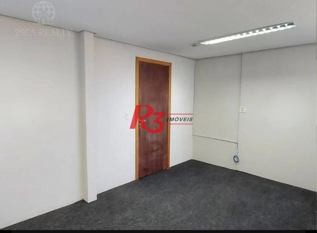 Sala para alugar, 118 m² por R$ 3.012,94/mês - Centro - Santos/SP
