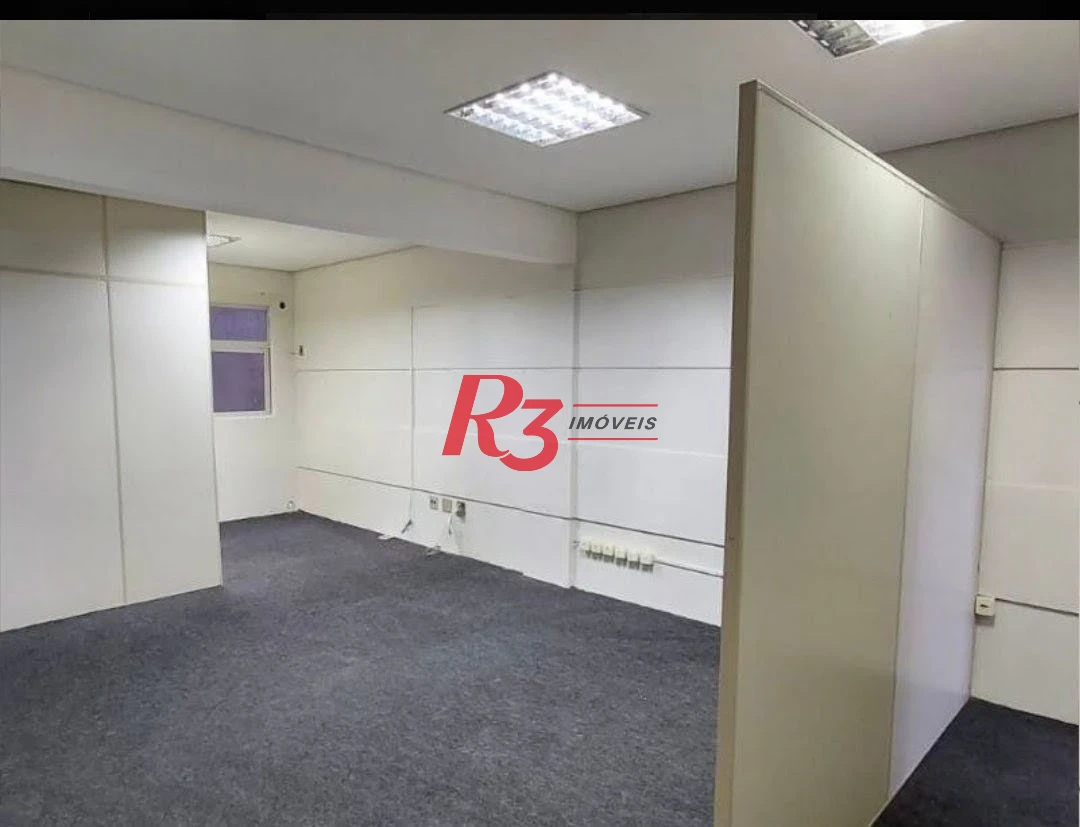 Sala para alugar, 118 m² por R$ 3.012,94/mês - Centro - Santos/SP