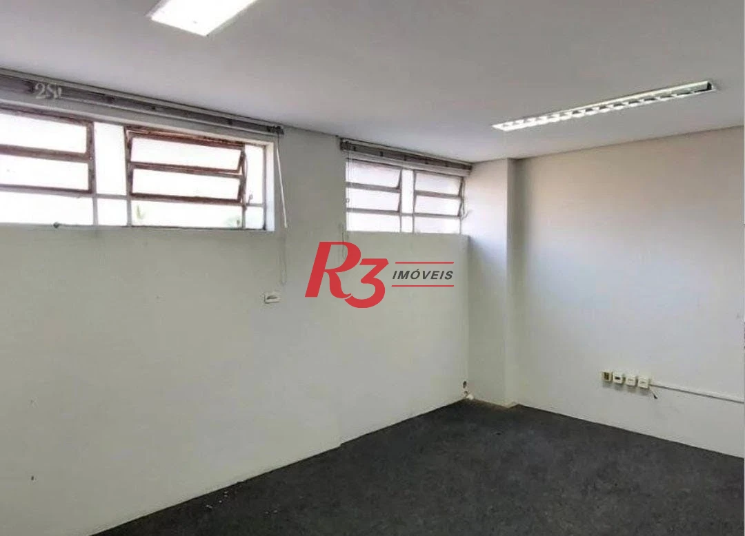 Sala para alugar, 118 m² por R$ 3.012,94/mês - Centro - Santos/SP