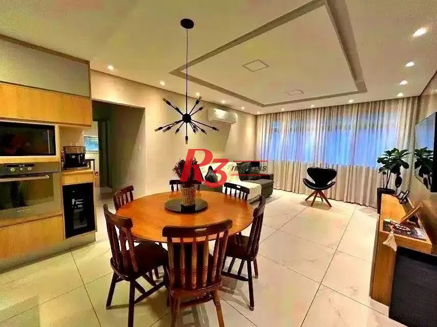 Apartamento com 3 dormitórios à venda, 144 m² por R$ 1.000.000,00 - Gonzaga - Santos/SP