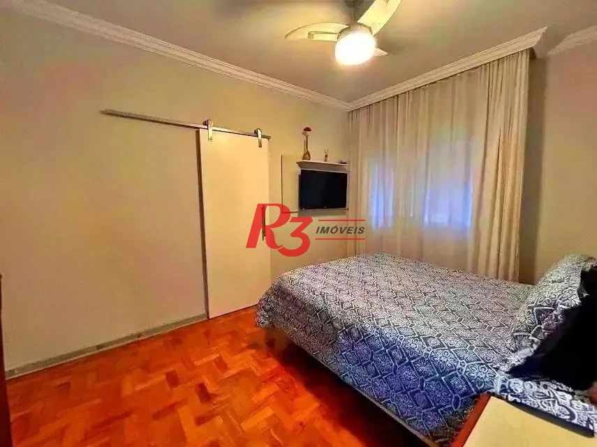 Apartamento com 3 dormitórios à venda, 144 m² por R$ 1.000.000,00 - Gonzaga - Santos/SP