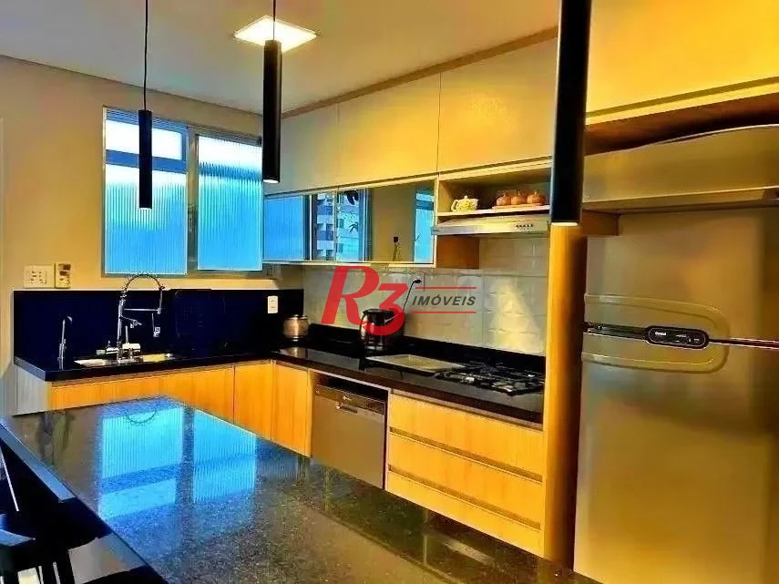 Apartamento com 3 dormitórios à venda, 144 m² por R$ 1.000.000,00 - Gonzaga - Santos/SP