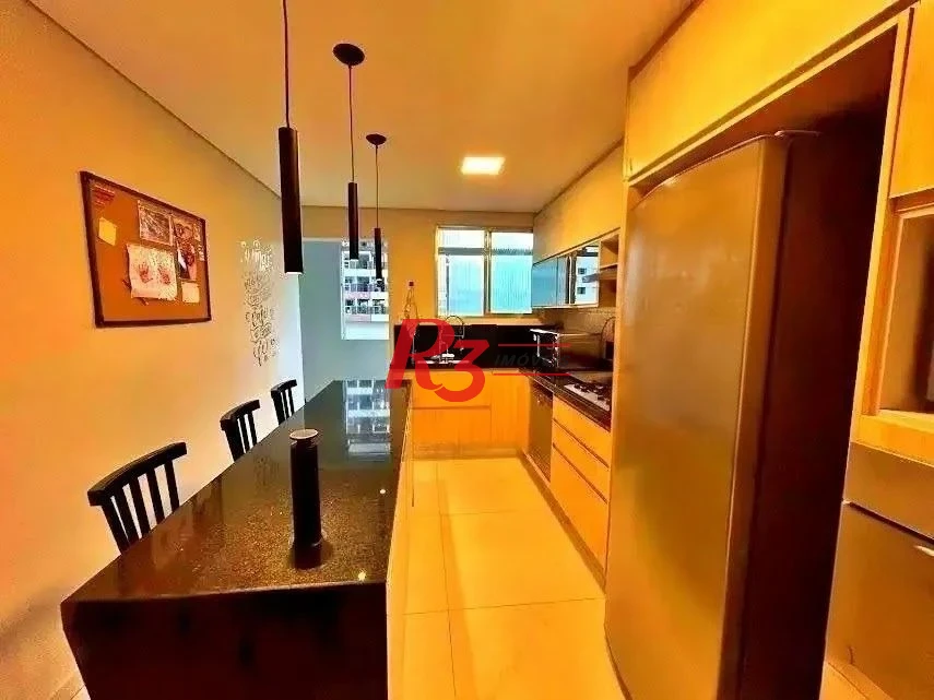 Apartamento com 3 dormitórios à venda, 144 m² por R$ 1.000.000,00 - Gonzaga - Santos/SP