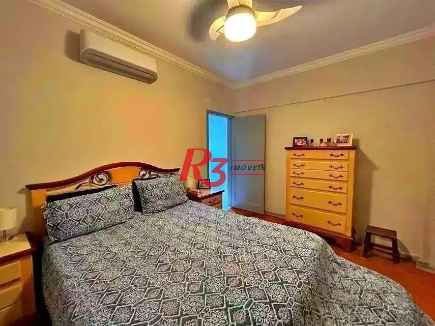 Apartamento com 3 dormitórios à venda, 144 m² por R$ 1.000.000,00 - Gonzaga - Santos/SP