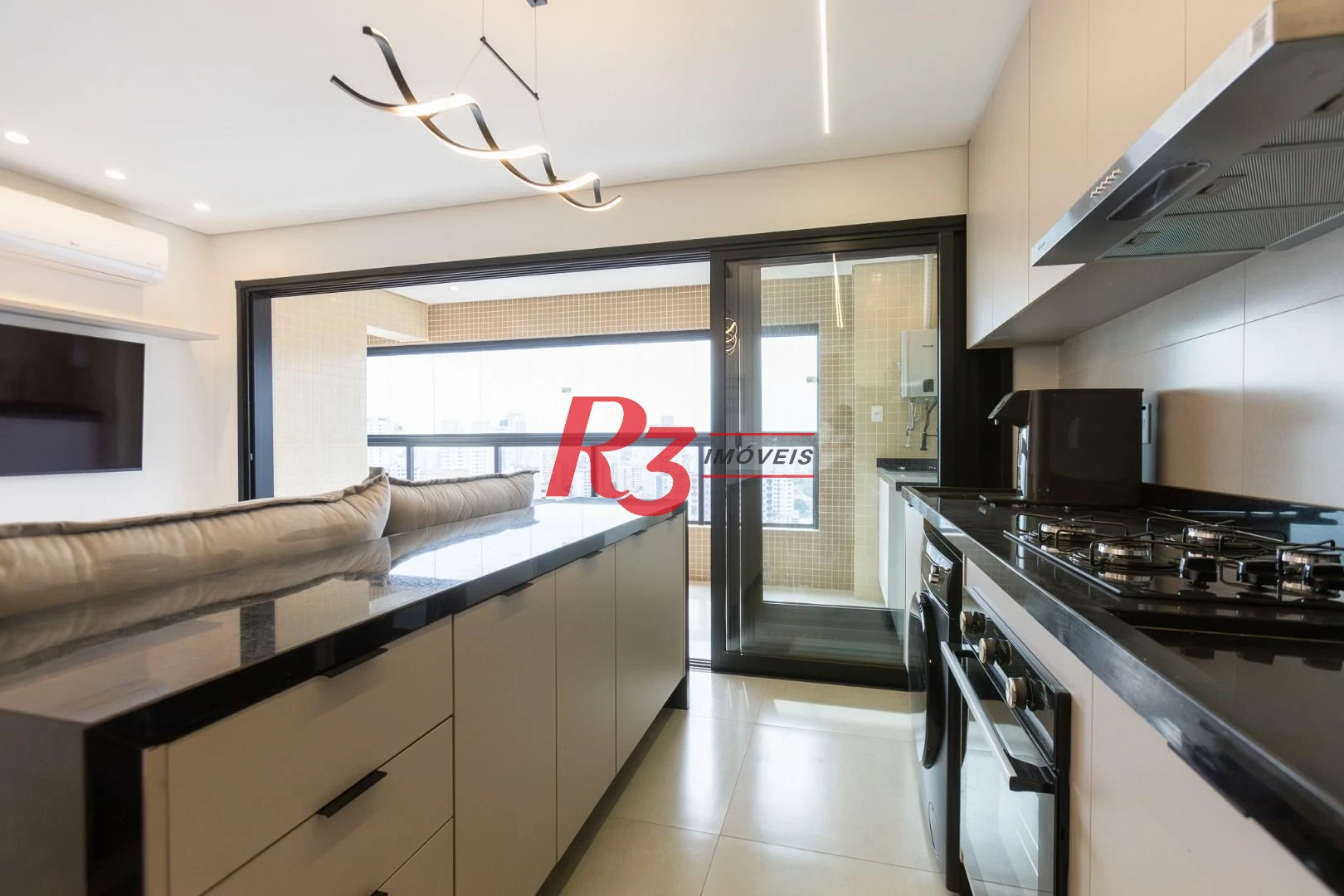 Apartamento com 2 dormitórios para alugar, 65 m² por R$ 7.800,00/mês - Ponta da Praia - Santos/SP