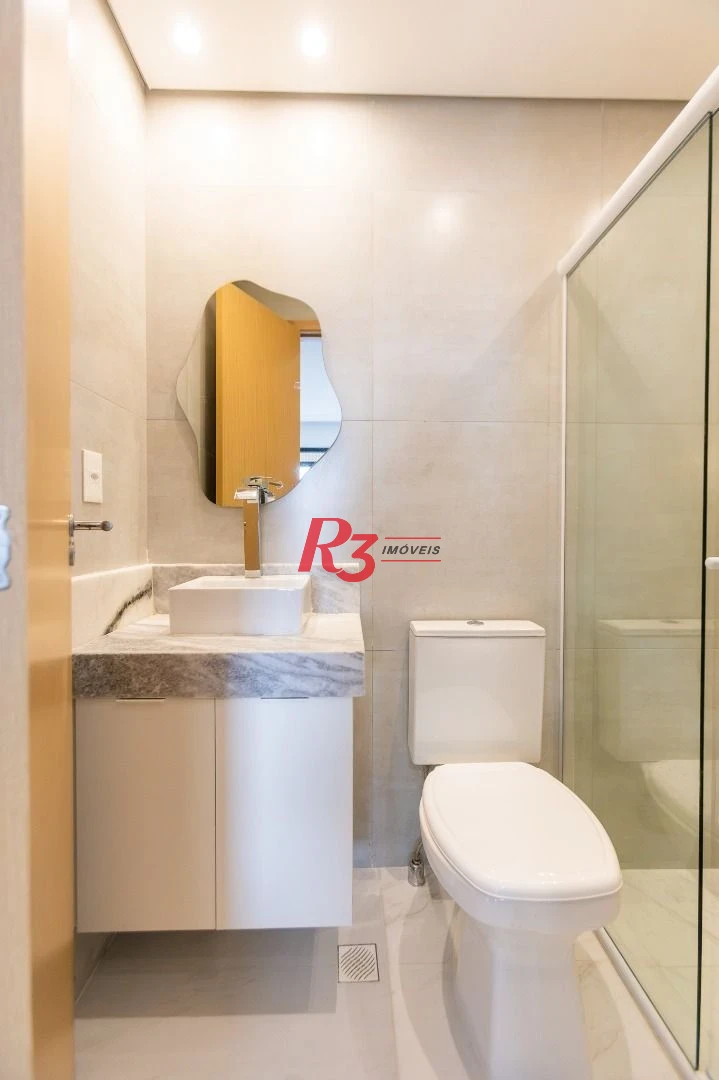 Apartamento com 2 dormitórios para alugar, 65 m² por R$ 7.800,00/mês - Ponta da Praia - Santos/SP