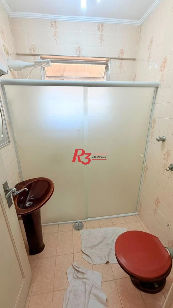 Apartamento com 1 dormitório à venda, 36 m² por R$ 425.000,00 - Aparecida - Santos/SP