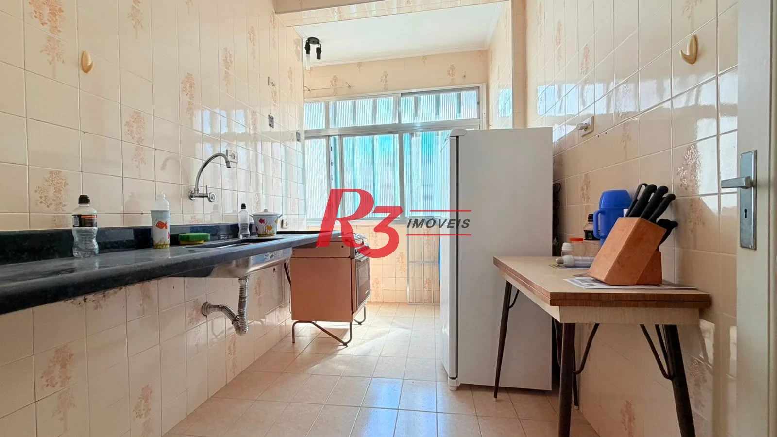 Apartamento com 1 dormitório à venda, 36 m² por R$ 425.000,00 - Aparecida - Santos/SP