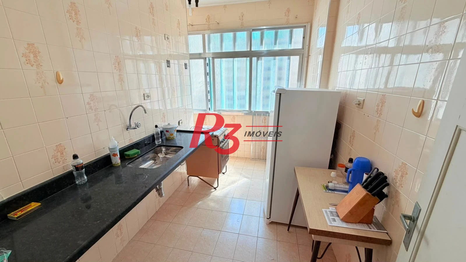 Apartamento com 1 dormitório à venda, 36 m² por R$ 425.000,00 - Aparecida - Santos/SP