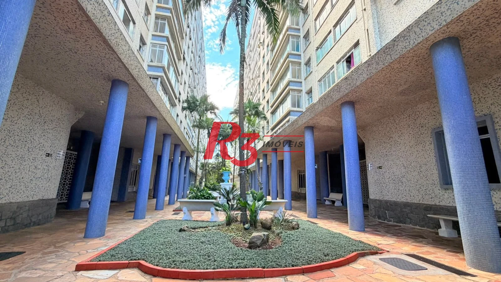Apartamento com 1 dormitório à venda, 36 m² por R$ 425.000,00 - Aparecida - Santos/SP