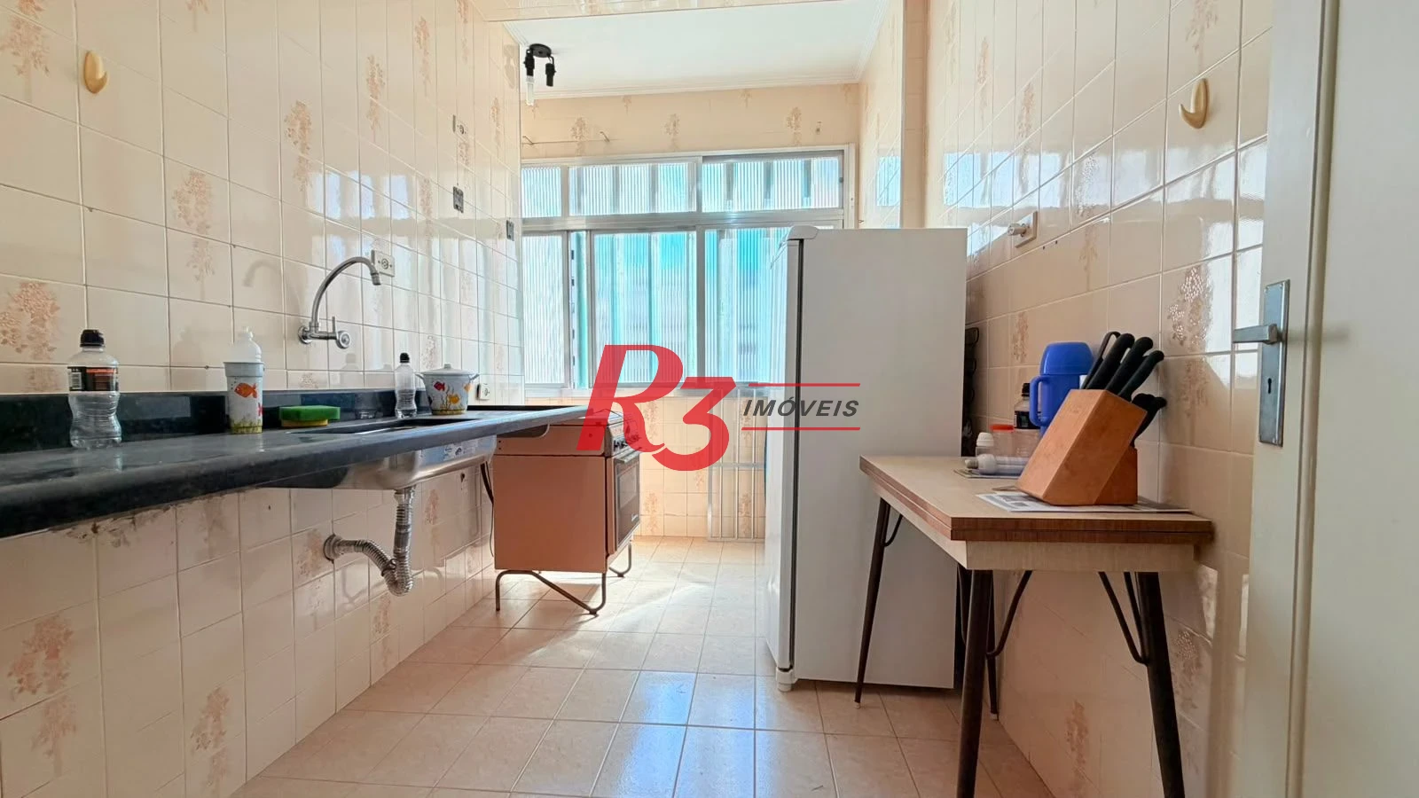 Apartamento com 1 dormitório à venda, 36 m² por R$ 425.000,00 - Aparecida - Santos/SP