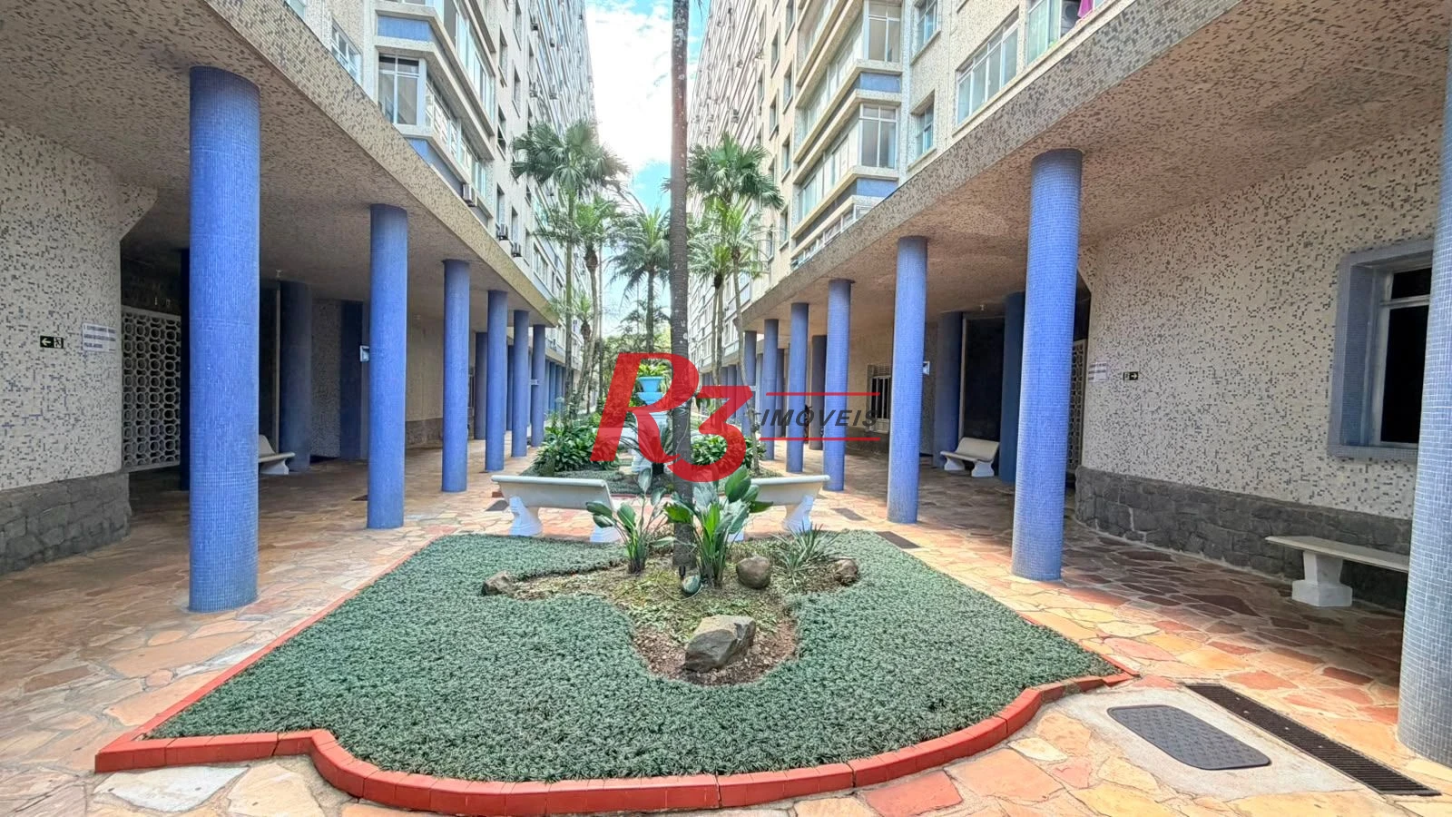 Apartamento com 1 dormitório à venda, 36 m² por R$ 425.000,00 - Aparecida - Santos/SP