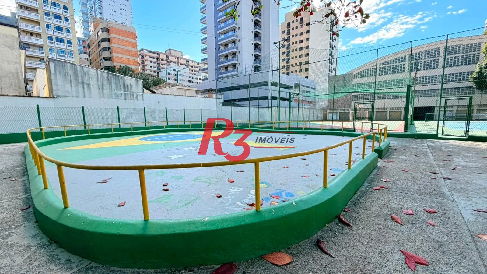 Apartamento com 1 dormitório à venda, 36 m² por R$ 425.000,00 - Aparecida - Santos/SP
