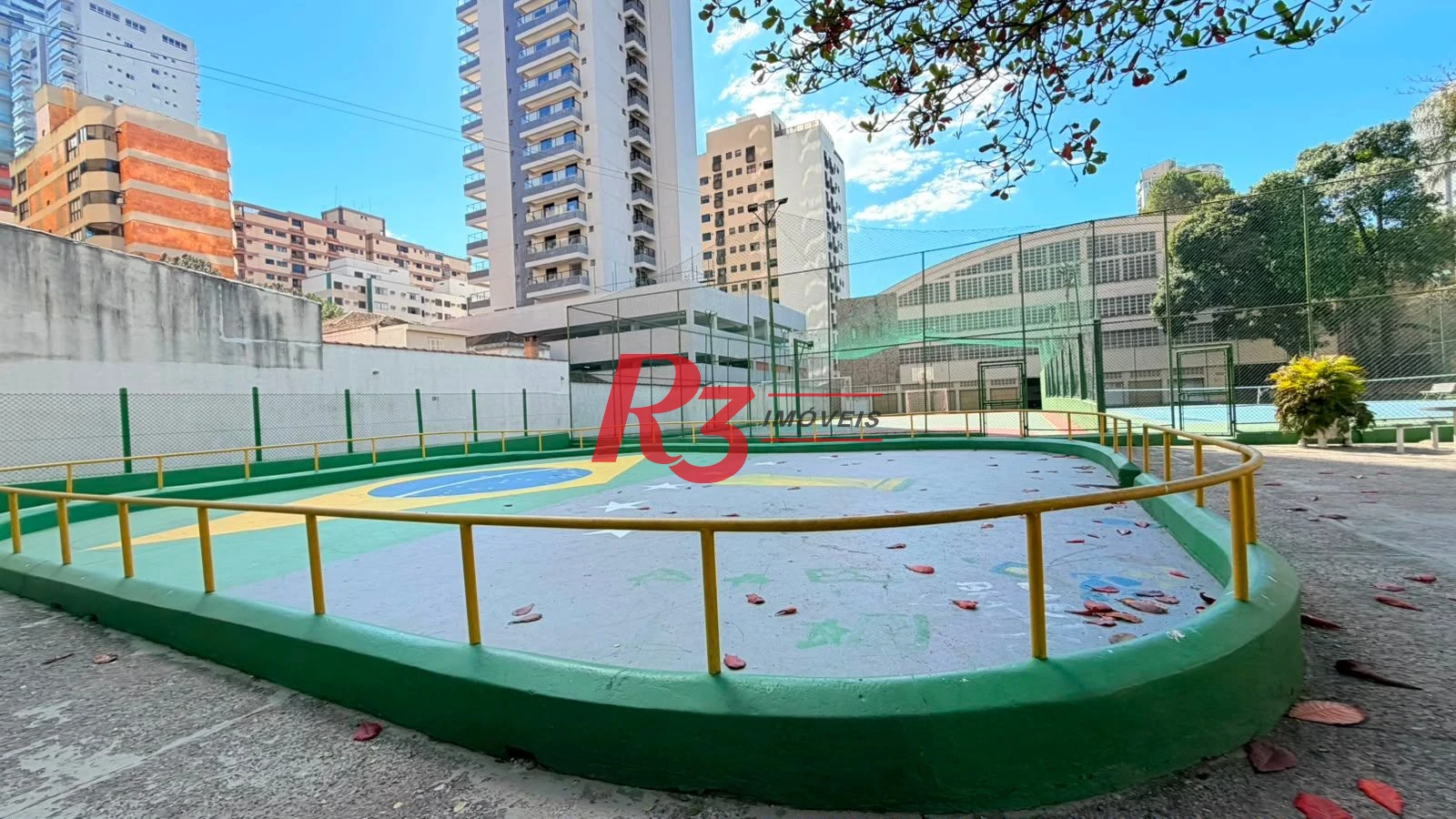 Apartamento com 1 dormitório à venda, 36 m² por R$ 425.000,00 - Aparecida - Santos/SP