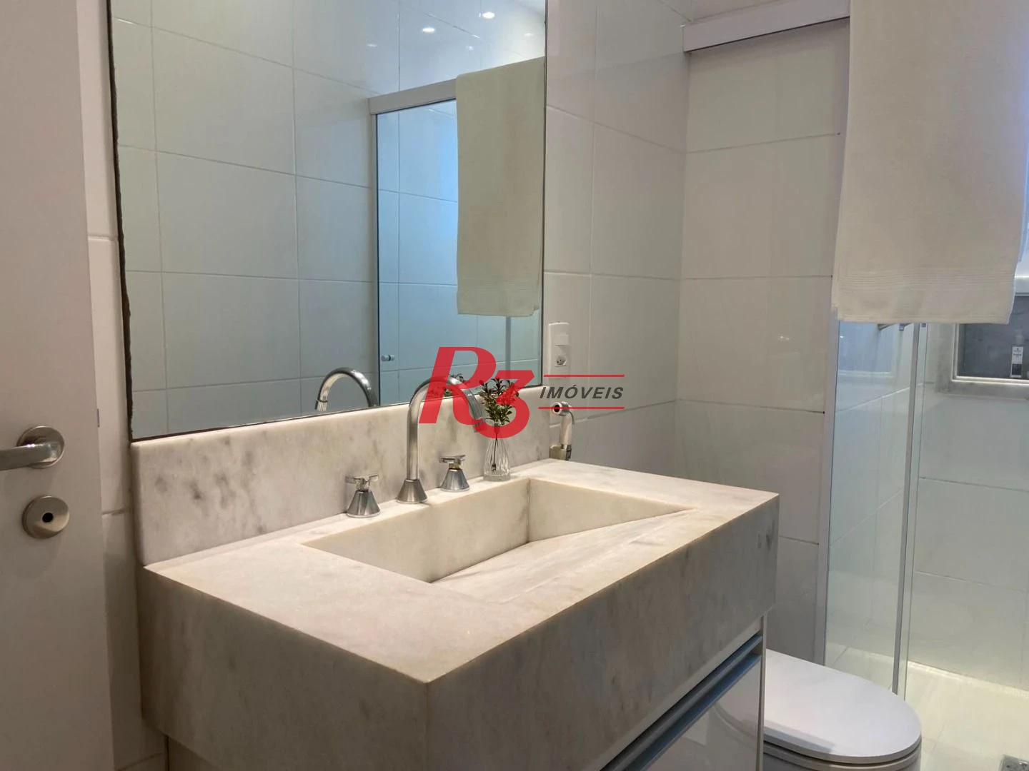 Apartamento com 1 dormitório para alugar, 49 m² por R$ 4.000,00/mês - Macuco - Santos/SP