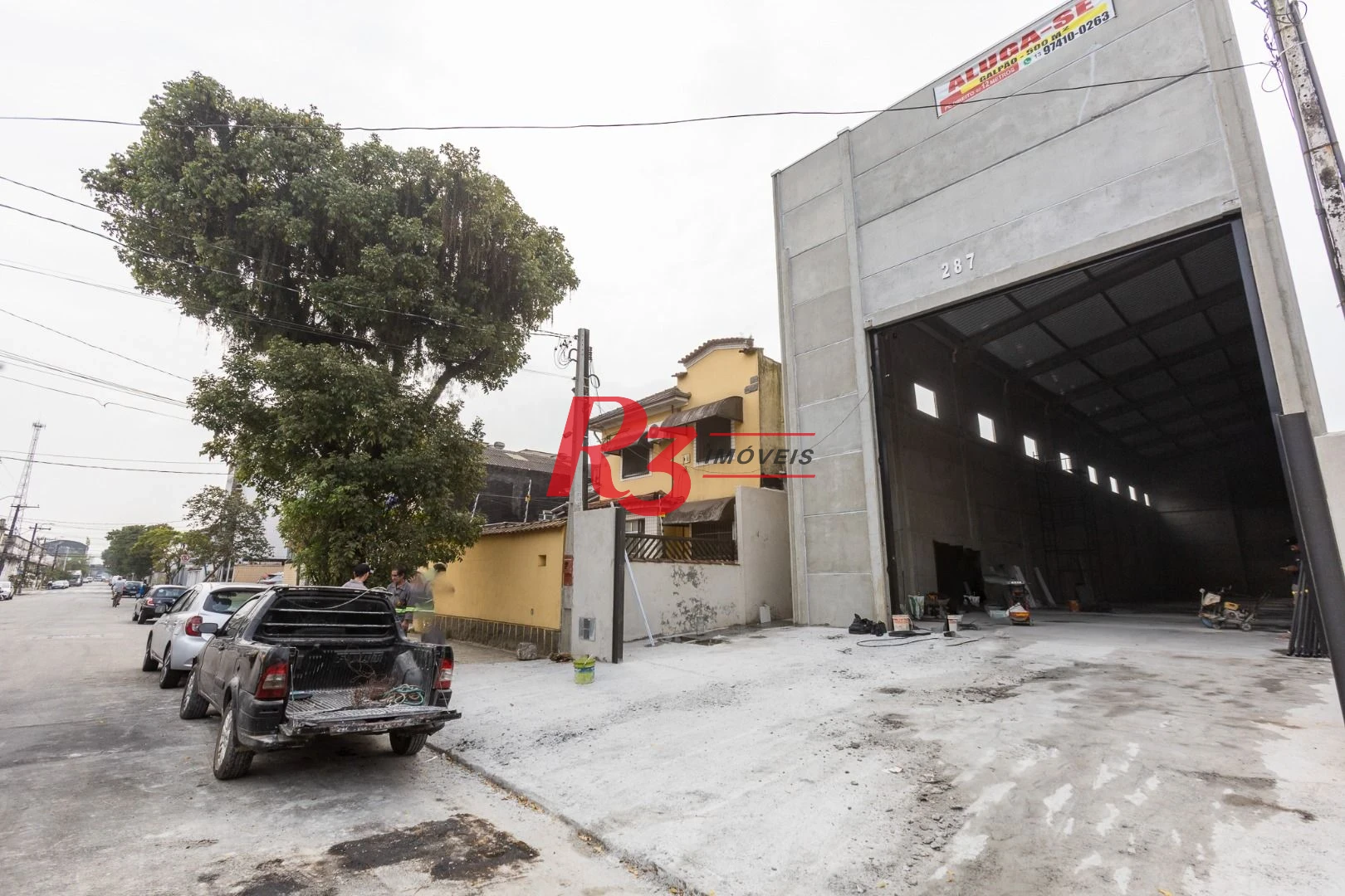 Galpão para alugar, 500 m² por R$ 30.000,01/mês - Macuco - Santos/SP