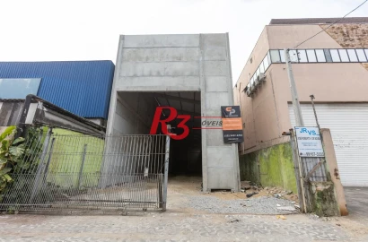 Galpão para alugar, 500 m² por R$ 23.000,01/mês - Macuco - Santos/SP