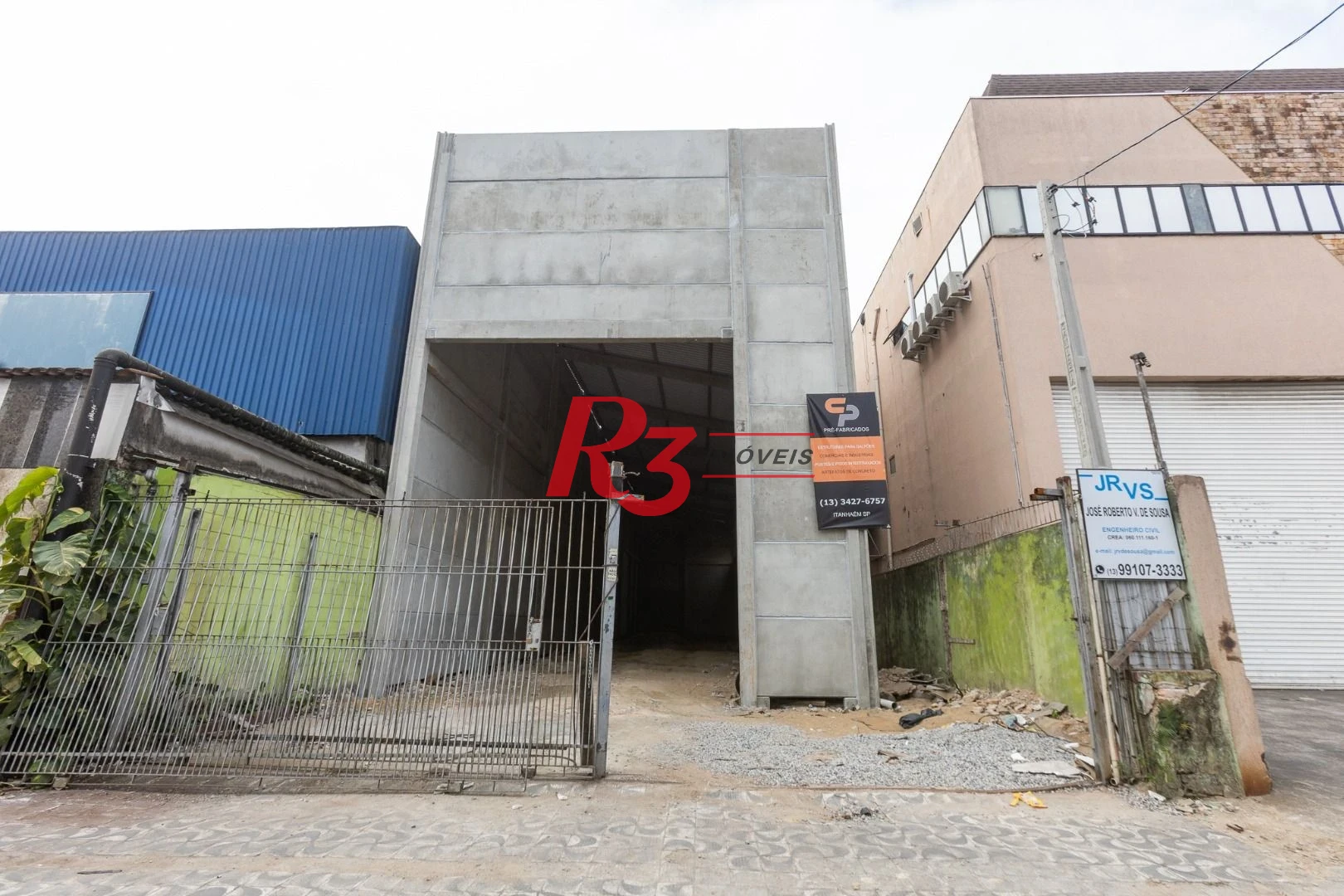 Galpão para alugar, 500 m² por R$ 23.000,01/mês - Macuco - Santos/SP