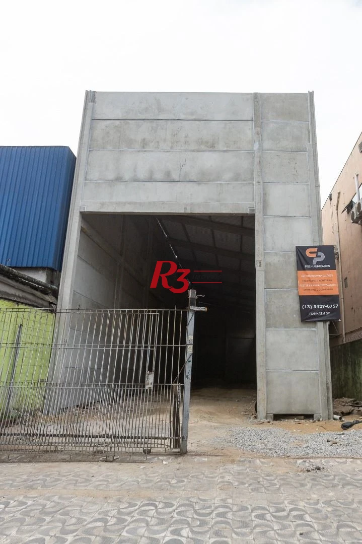 Galpão para alugar, 500 m² por R$ 23.000,01/mês - Macuco - Santos/SP