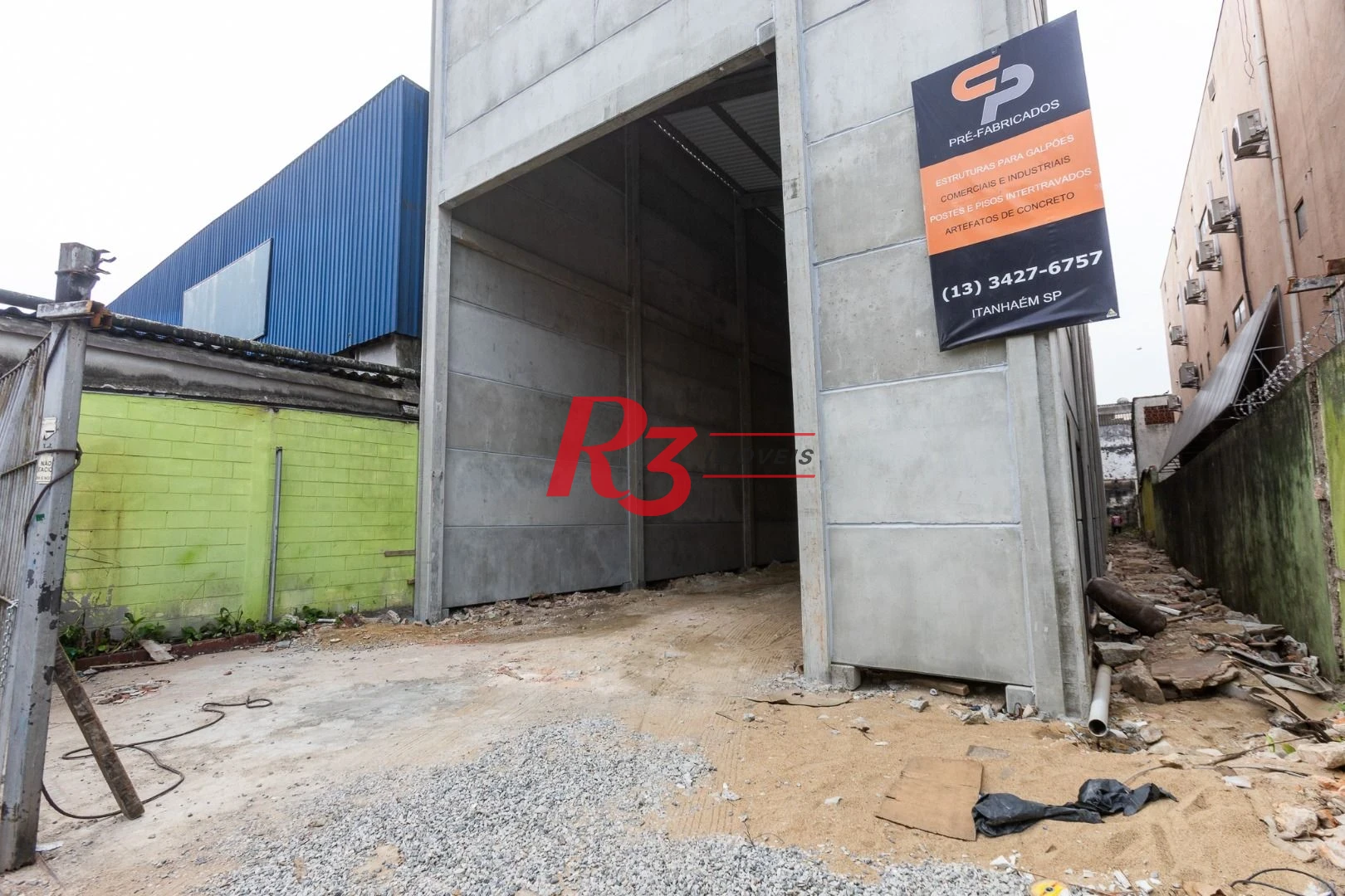 Galpão para alugar, 500 m² por R$ 23.000,01/mês - Macuco - Santos/SP